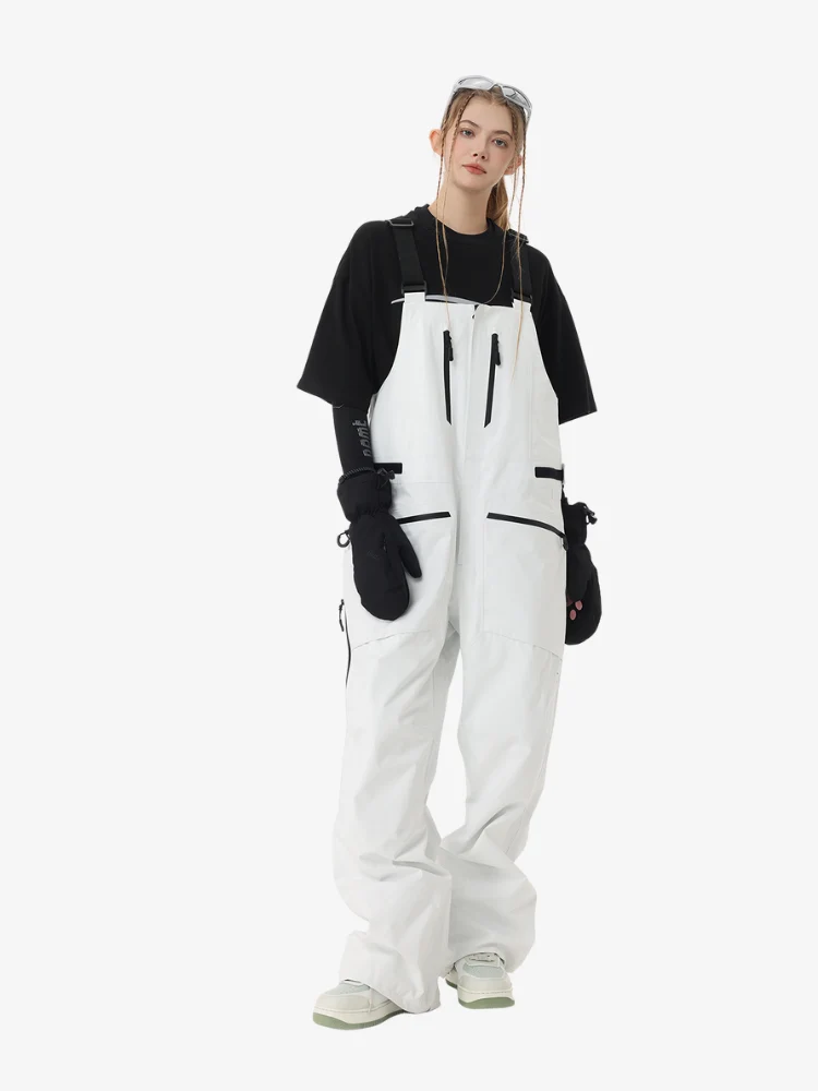 POMT M7 Pro 3L Dermizax Core Ski Bibs – Unisex - Image 4