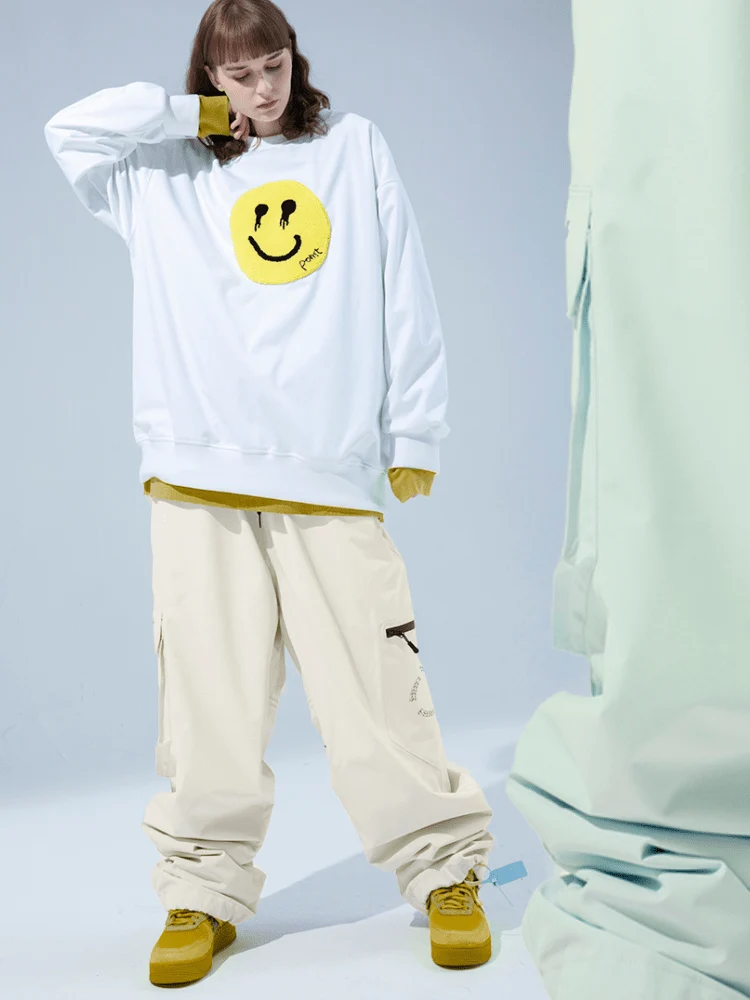 POMT Winter Shred Freedom Oversize Solid Snow Pants - Unisex - Image 3