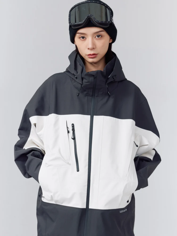 Randompow 3L Panda Colorblock Snow Jacket - Unisex - Image 2