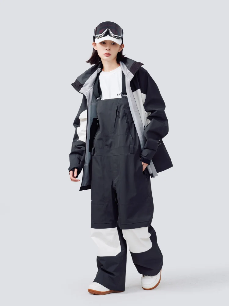 Randompow 3L Panda Colorblock Snowsuits - Unisex - Image 3
