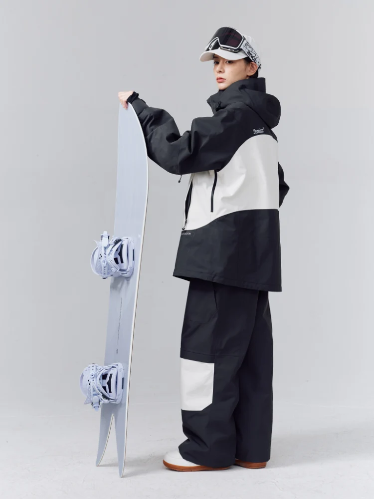 Randompow 3L Panda Colorblock Snowsuits - Unisex - Image 4