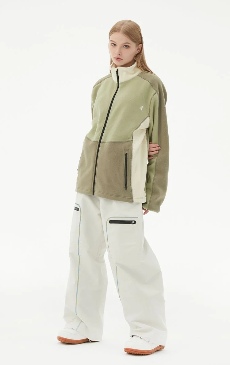 RandomPow Colorblock Mid Fleece Jacket - Unisex - Image 10
