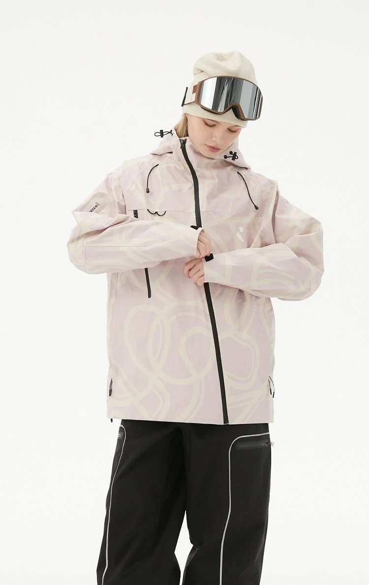 RandomPow Freestyle Light Pink RECCO® Shell Jacket - Women's - Image 6