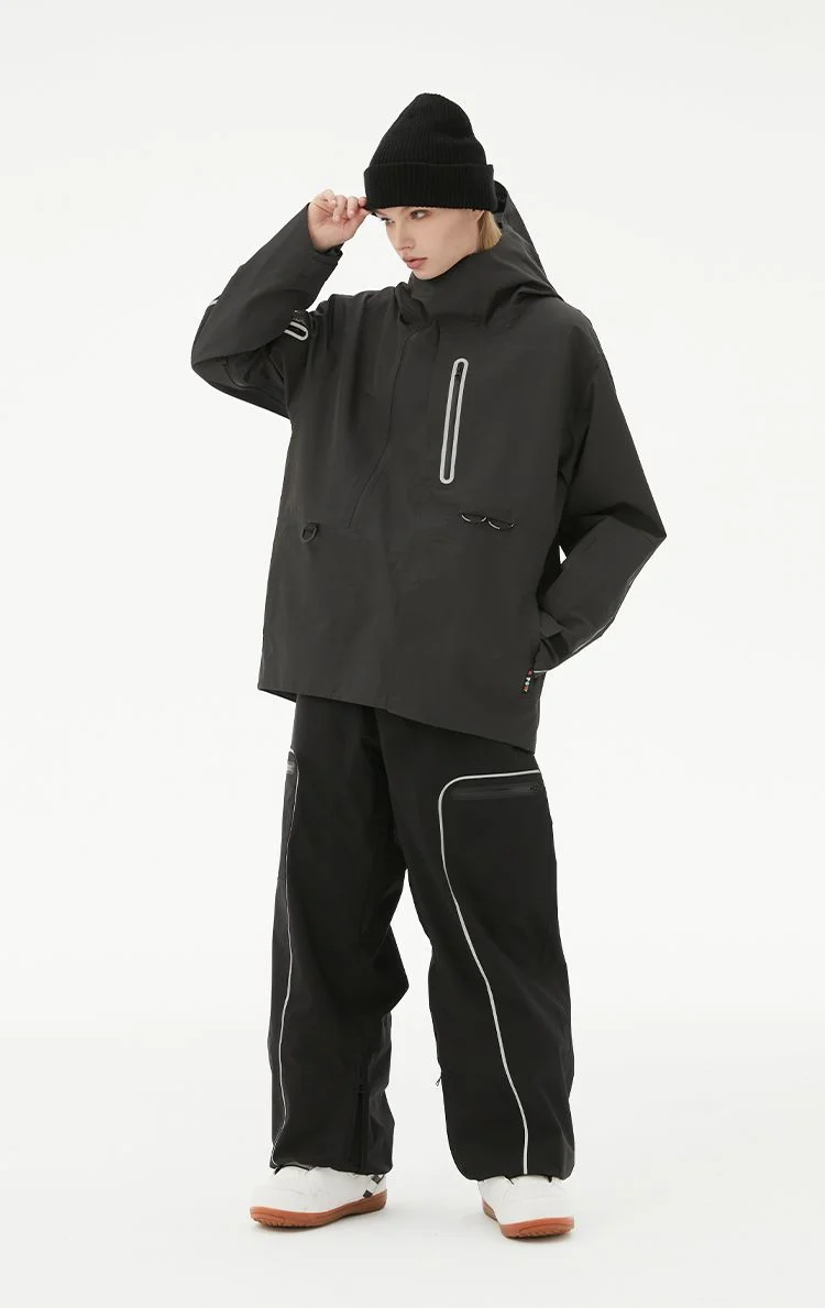RandomPow Freestyle Reflective Guard Snow Pants - Unisex - Image 10