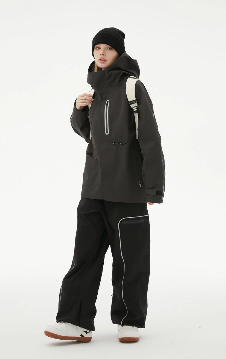 RandomPow Freestyle Reflective Guard Snow Pants - Unisex - Image 12