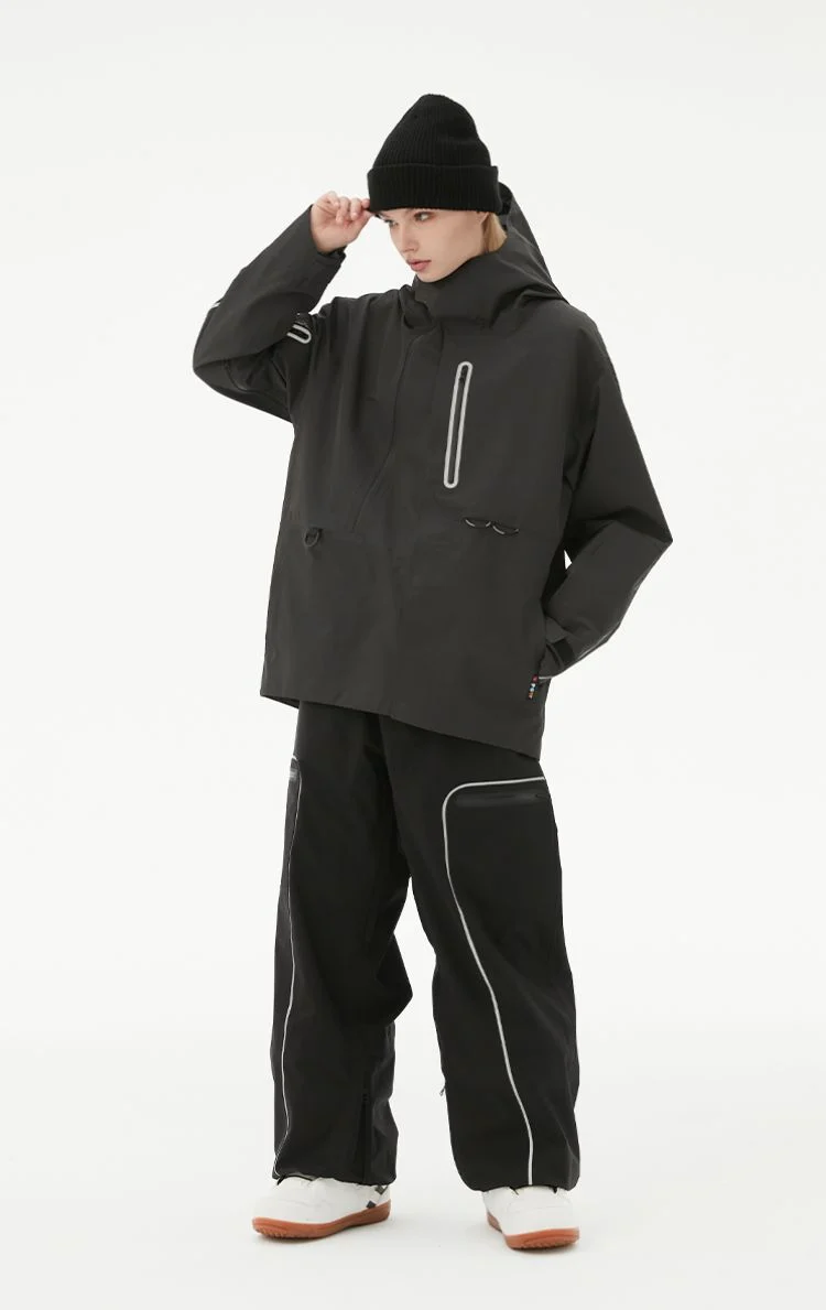 RandomPow Freestyle Reflective Guard Snow Pants - Unisex - Image 13