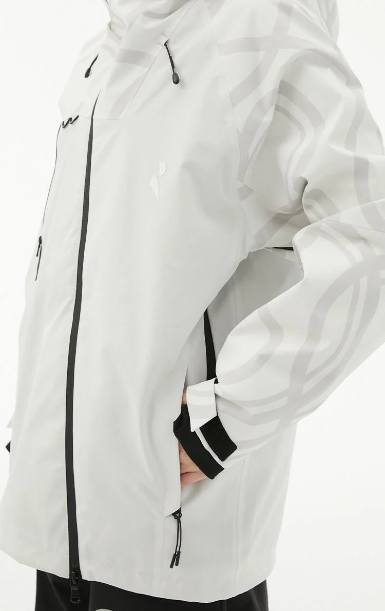 RandomPow Freestyle White RECCO® Shell Jacket - Unisex - Image 13