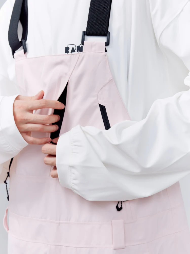RandomPow Pink 3L Pro Backcountry Snowsuits - Unisex - Image 25