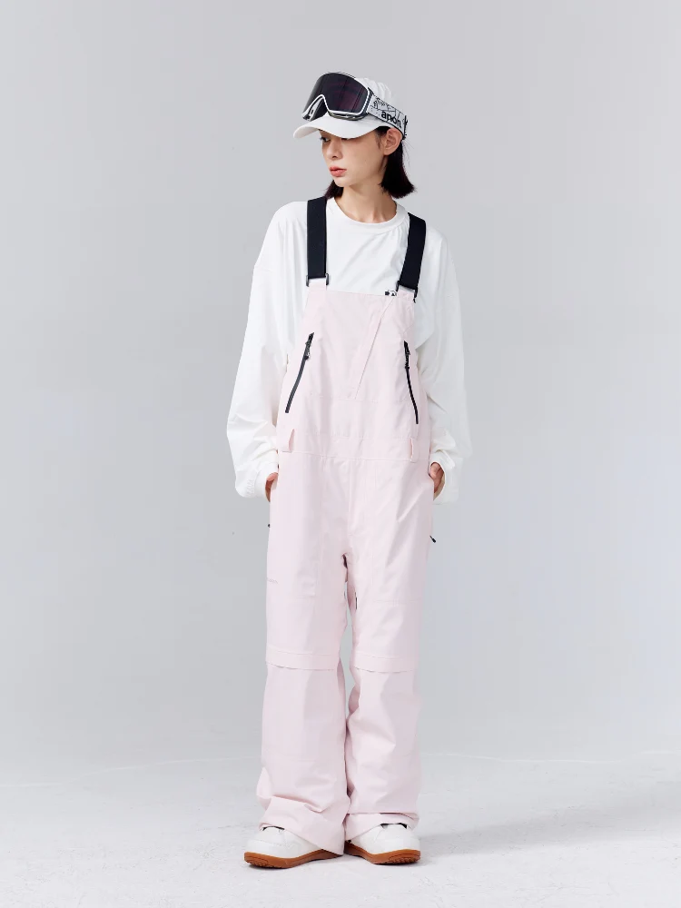 RandomPow Pink 3L Pro Backcountry Snowsuits - Unisex - Image 8