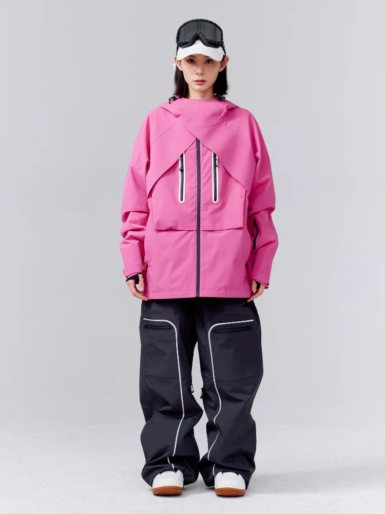 RandomPow Vibrant 3L Freestyle Ski Jacket - Unisex - Image 18