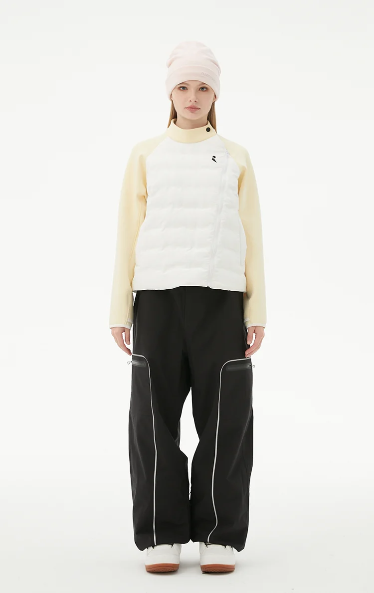 RandomPow Women's Fluffy Warmth Mid Down Jacket - Image 2