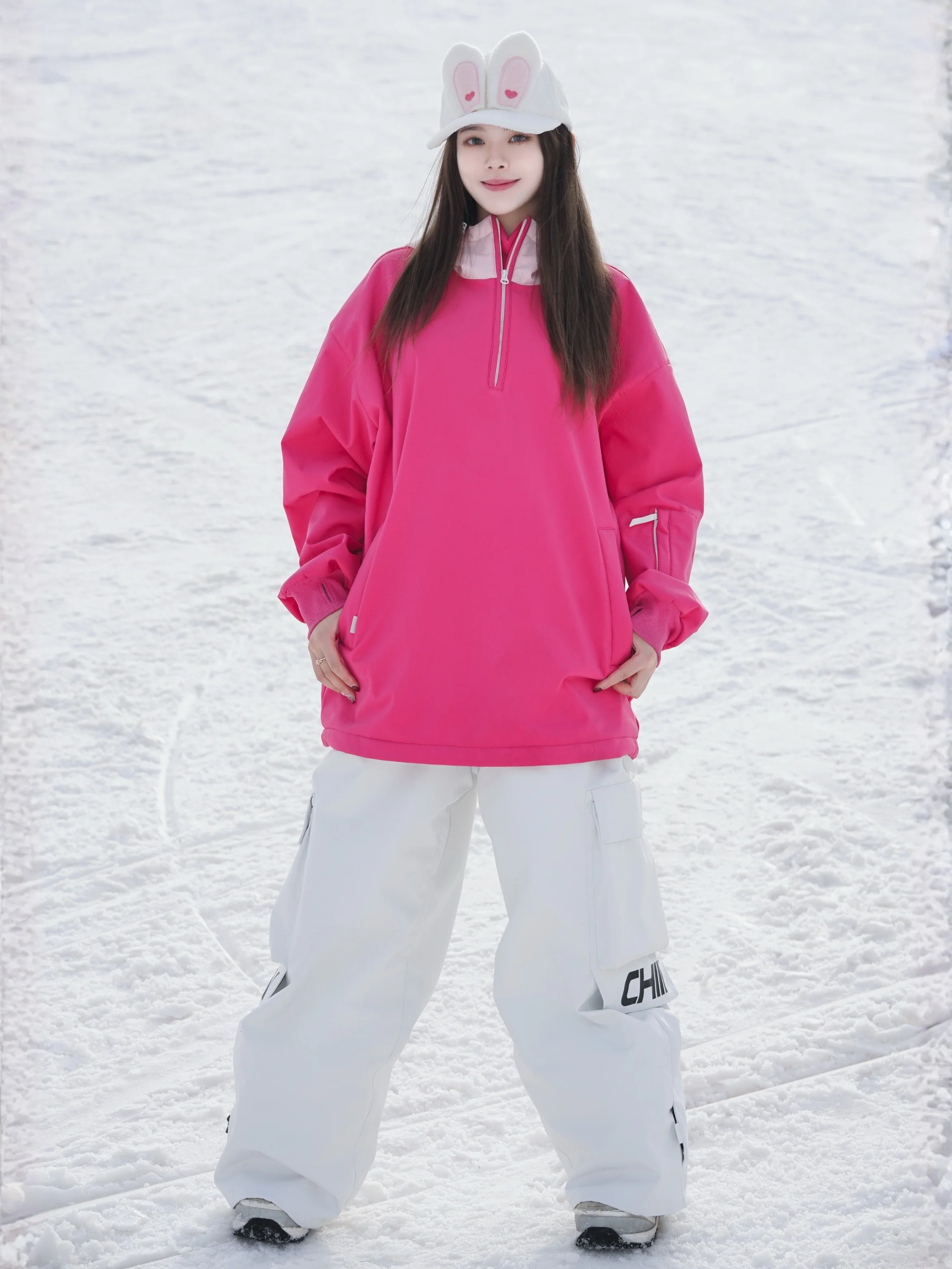 Renchill 3L Oversized Cargo Snow Pants - Unisex - Image 4