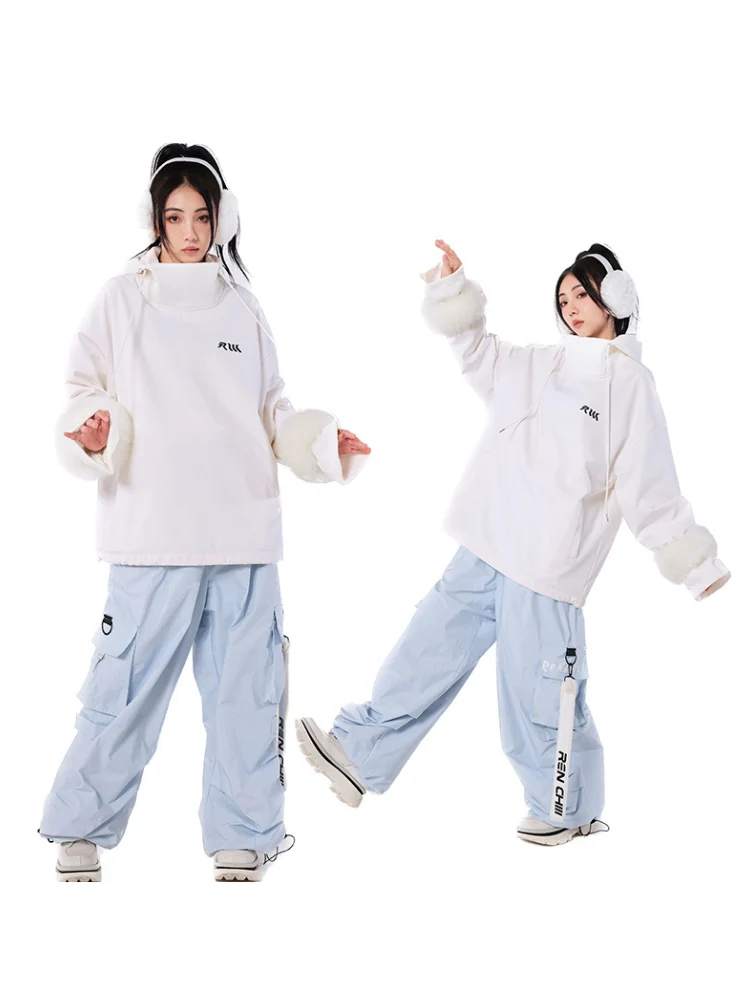 RenChill Classic Solid Color Hoodie - Women's - Image 4