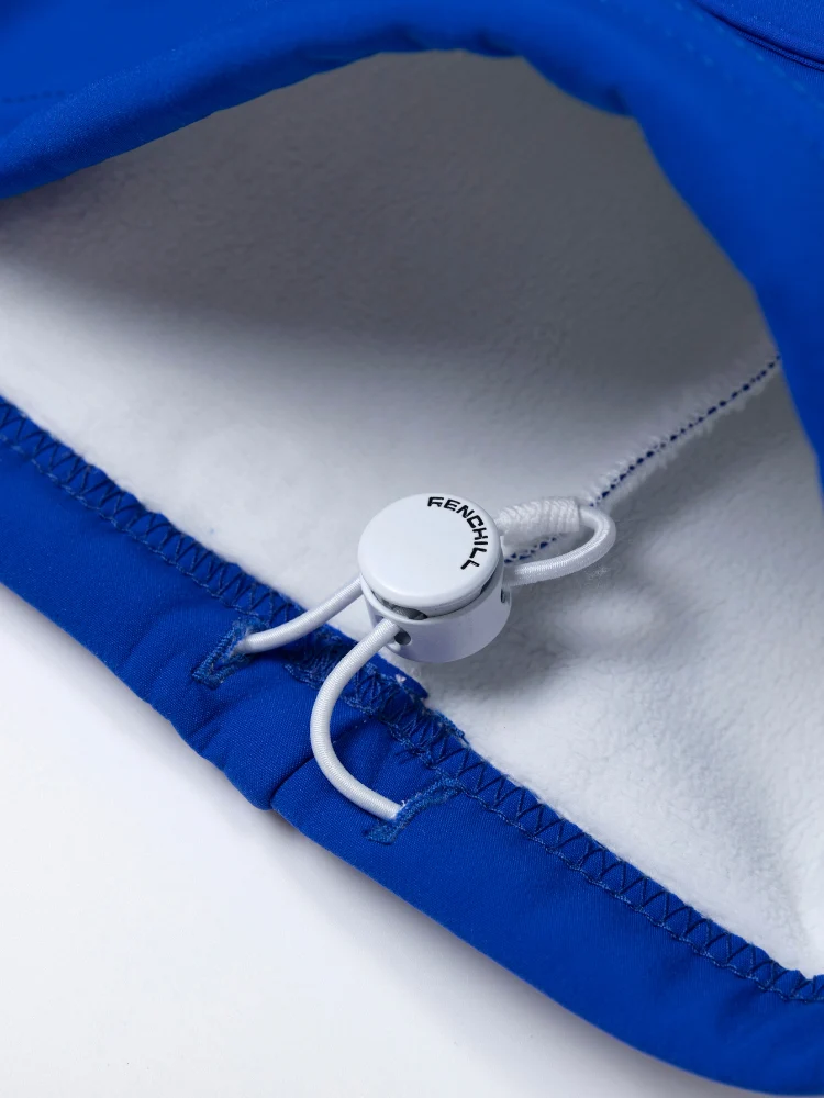 RenChill Klein Blue 3L Fleece Ski Hoodie - Unisex - Image 14