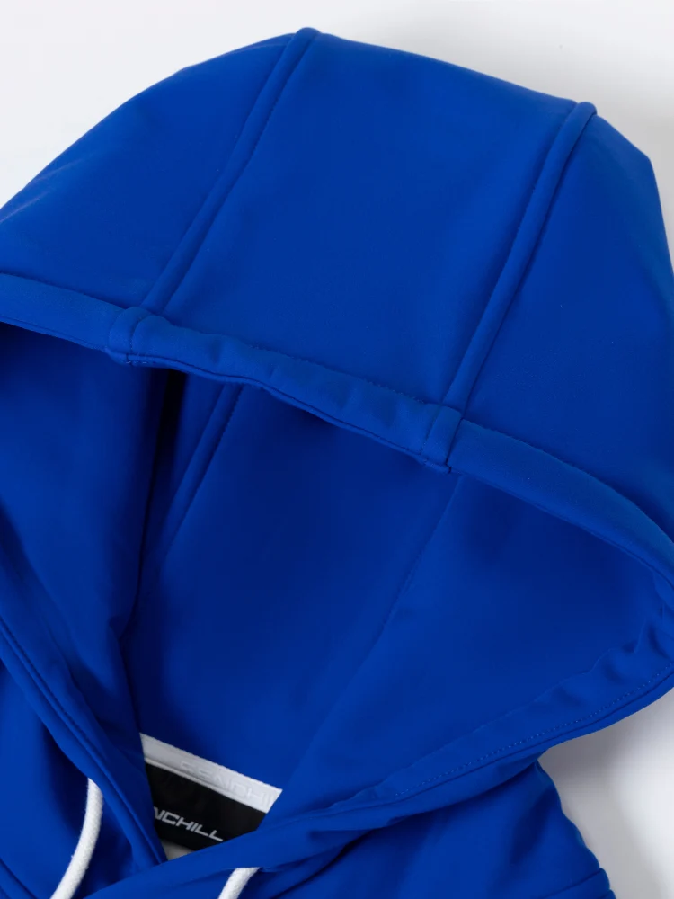 RenChill Klein Blue 3L Fleece Ski Hoodie - Unisex - Image 8