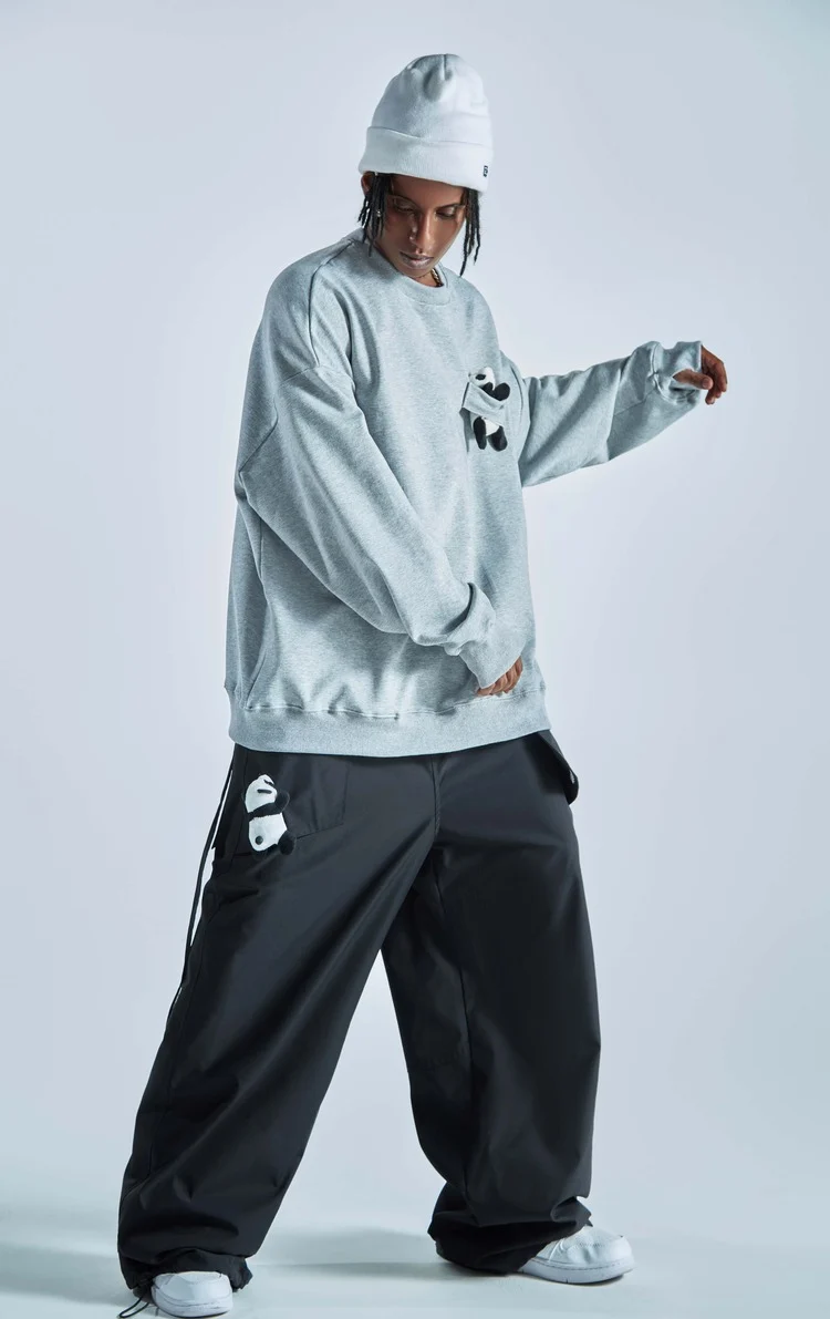 RenChill Panda Fleece Sweatshirt - Unisex - Image 5