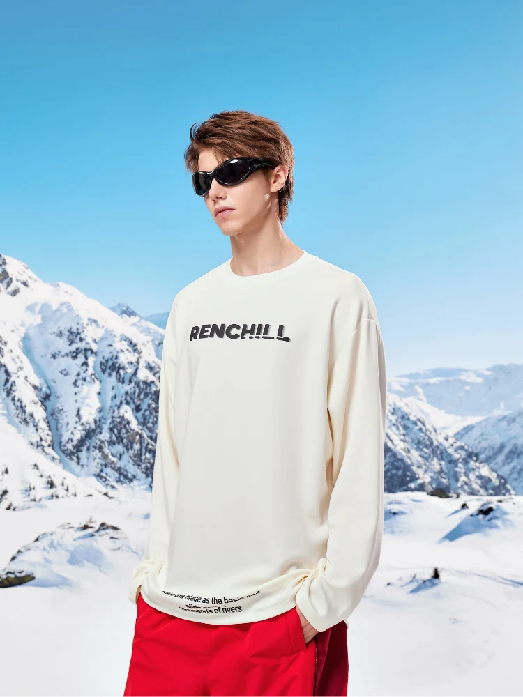 Renchill White Base Layer Sweatshirt - Men's - Image 2