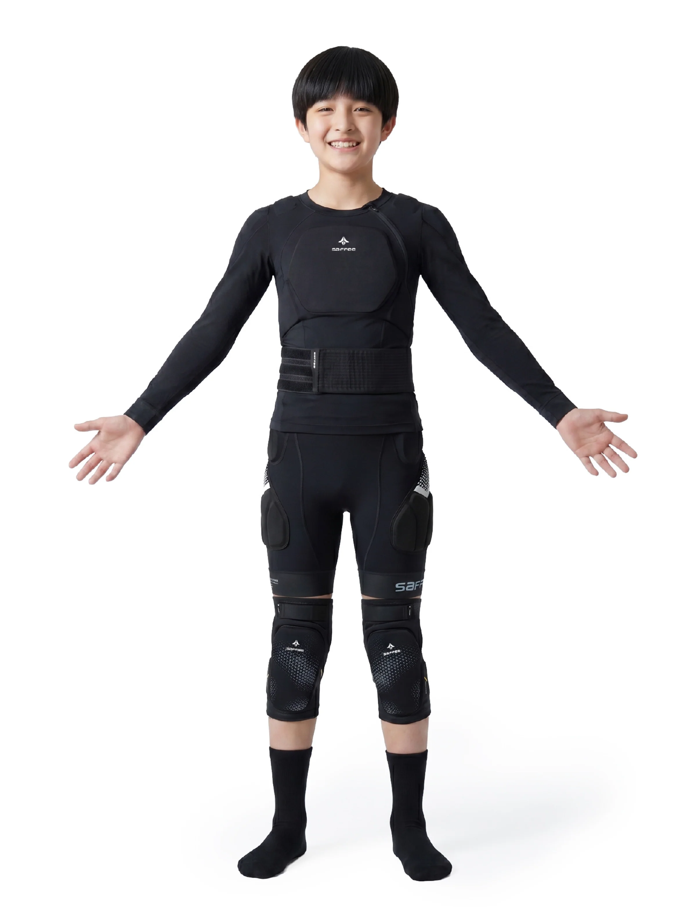 Saffee Kids Kevlar Ski Protective Gear Set - Image 2