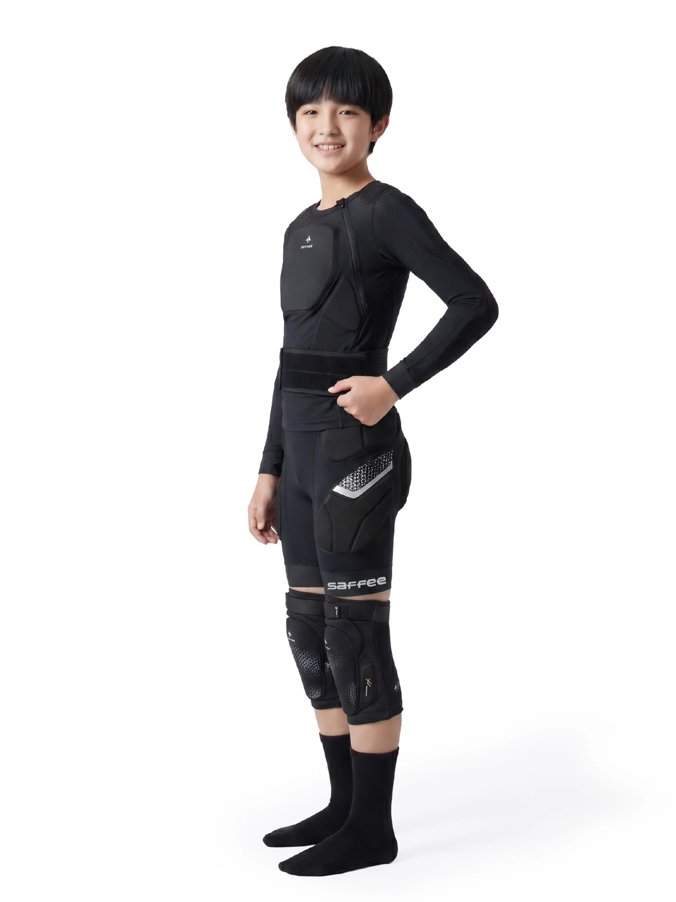 Saffee Kids Kevlar Ski Protective Gear Set - Image 3