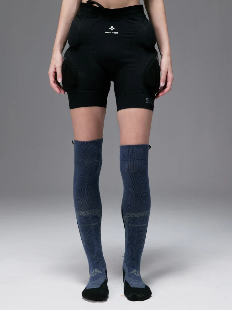 Saffee Merino Wool Knee-High Ski Socks - Unisex - Image 9