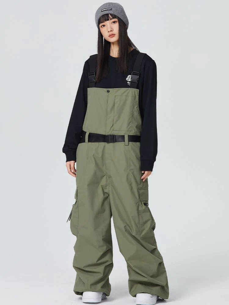 Searipe 3L Side Release Buckle Belt Baggy Snow Bibs - Women's - Image 4