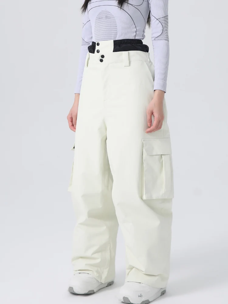 Searipe Brightline 3L Baggy Cargo Snow Pants - Unisex - Image 2