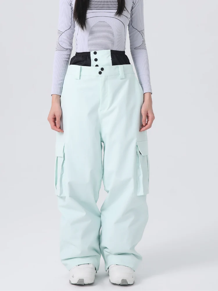 Searipe Brightline 3L Baggy Cargo Snow Pants - Unisex - Image 5