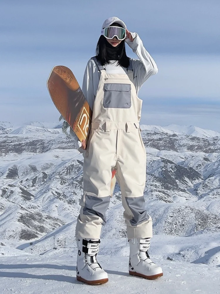 Searipe Colorblock Snow Bibs - Women's - Image 2