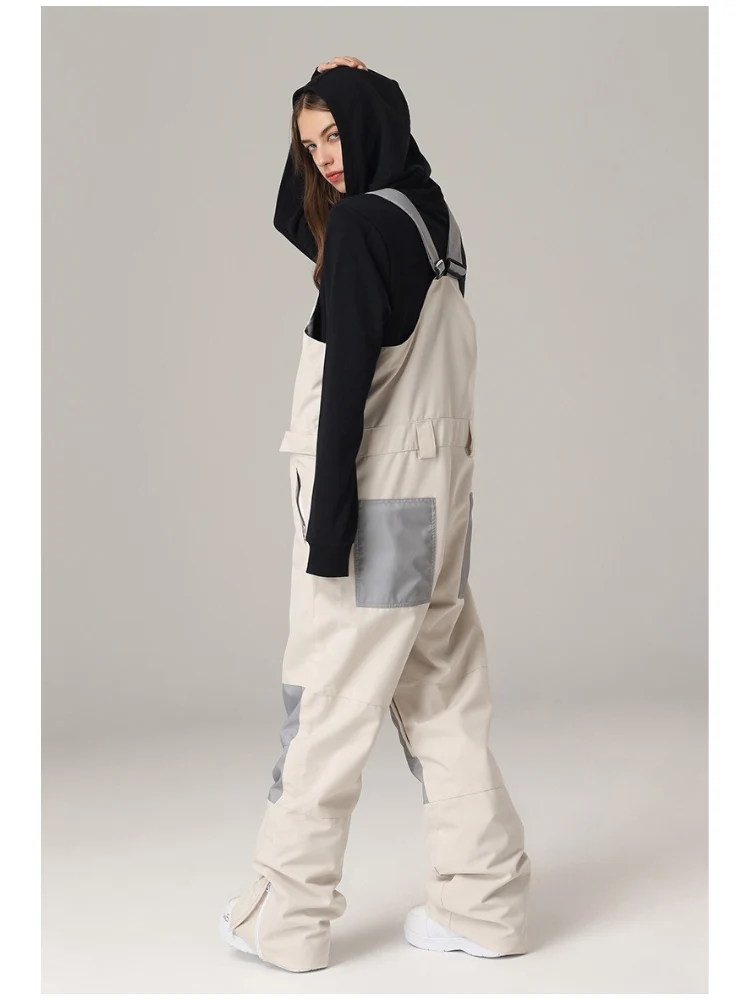 Searipe Colorblock Snow Bibs - Women's - Image 3