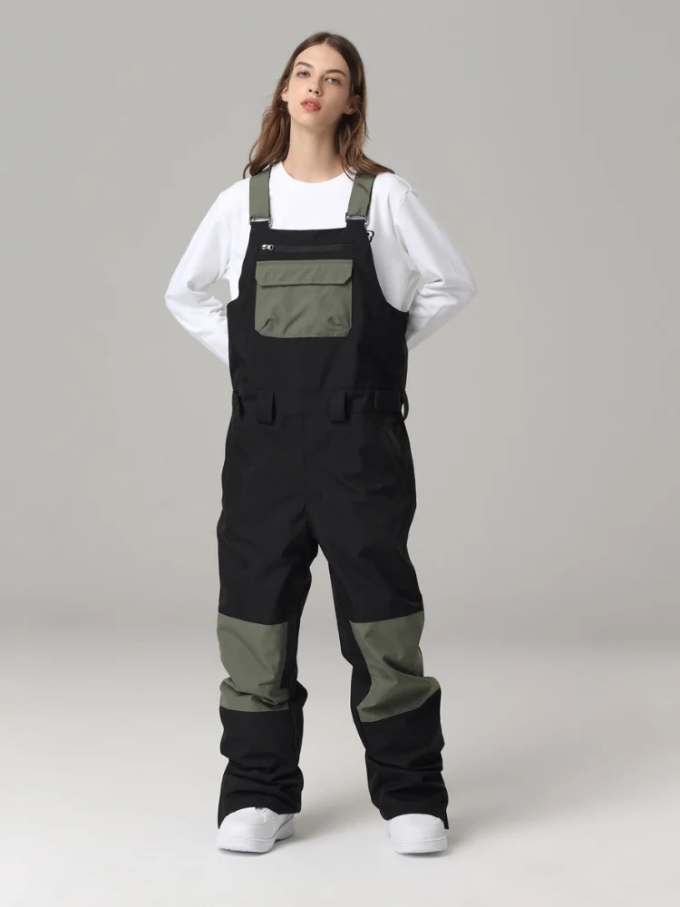 Searipe Colorblock Snow Bibs - Women's - Image 4