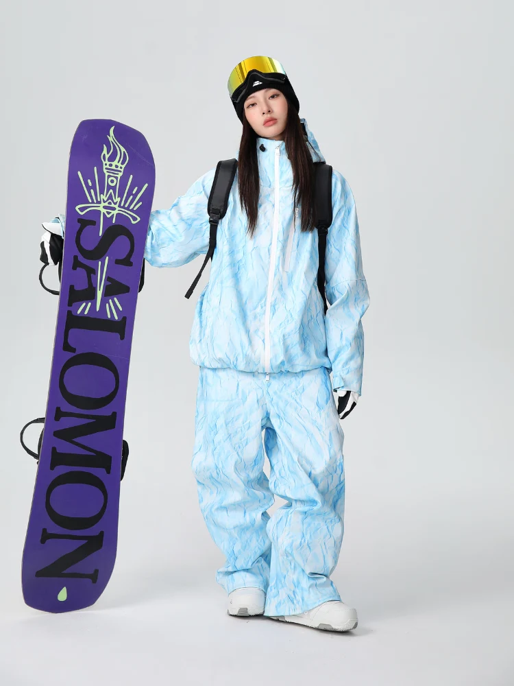 Searipe Denim Drift Baggy Snow Suit - Women's - Image 9