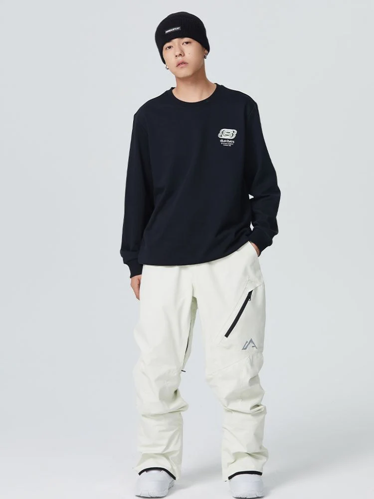 Searipe Diagonal Zipper Snow Pants - Men's - Image 2