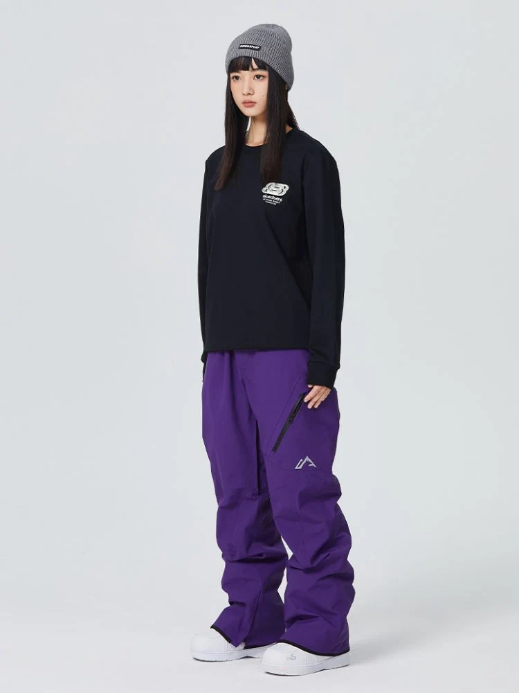 Searipe Diagonal Zipper Snow Pants - Men's - Image 10