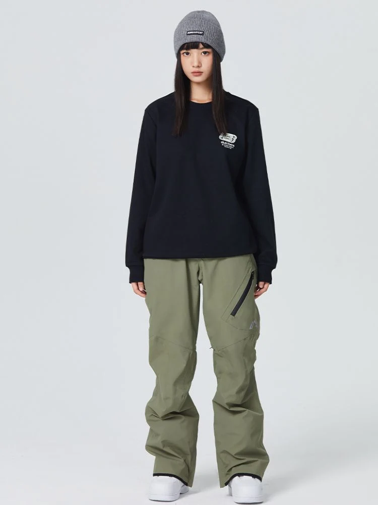 Searipe Diagonal Zipper Snow Pants - Men's - Image 12