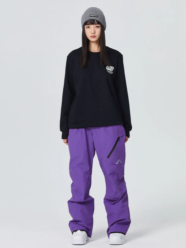 Searipe Diagonal Zipper Snow Pants - Women's - Image 6