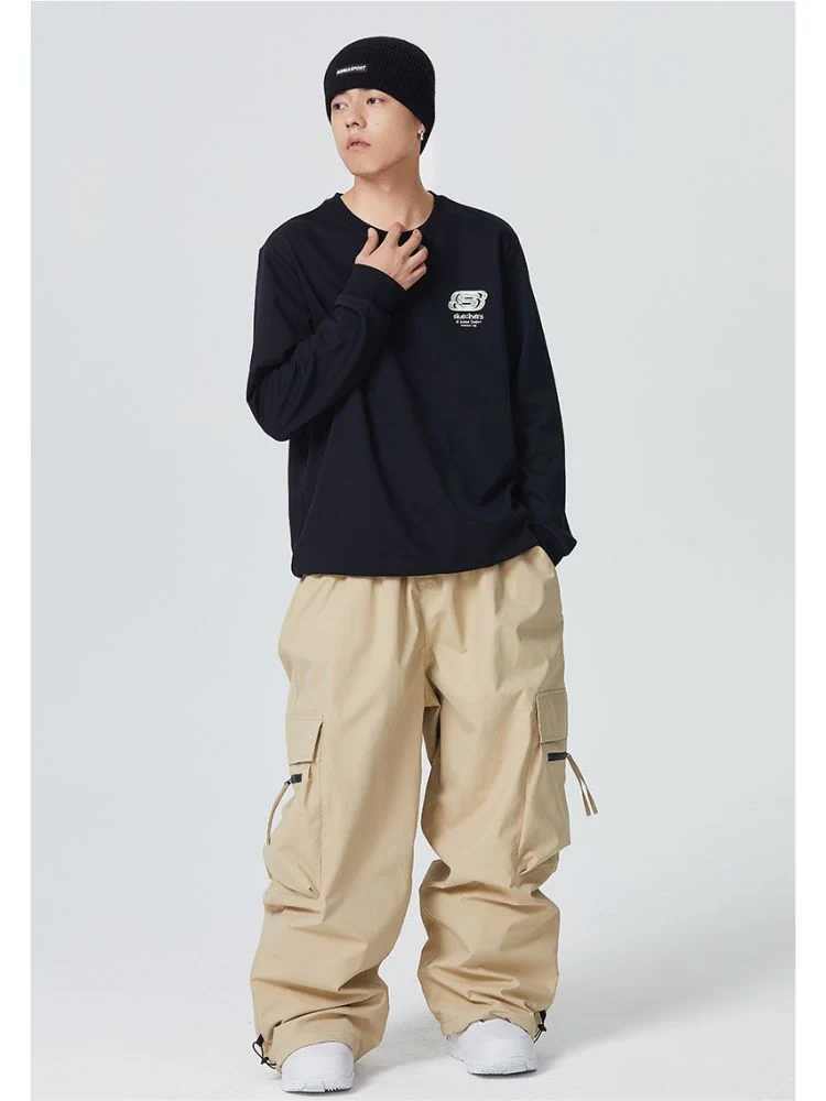 Searipe Zip Pocket Baggy Cargo Snowboard Pants - Men's - Image 7