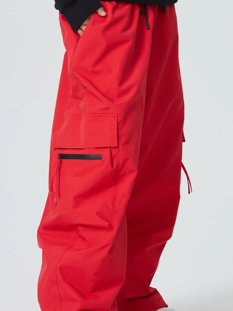 Searipe Zip Pocket Baggy Cargo Snowboard Pants - Men's - Image 9