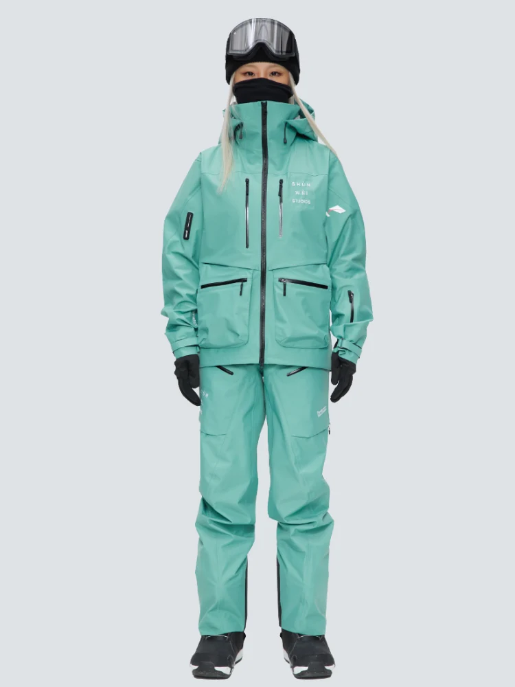 SHUNWEI No.7 Backcountry Dermizax™ Bib Pants – Unisex - Image 10