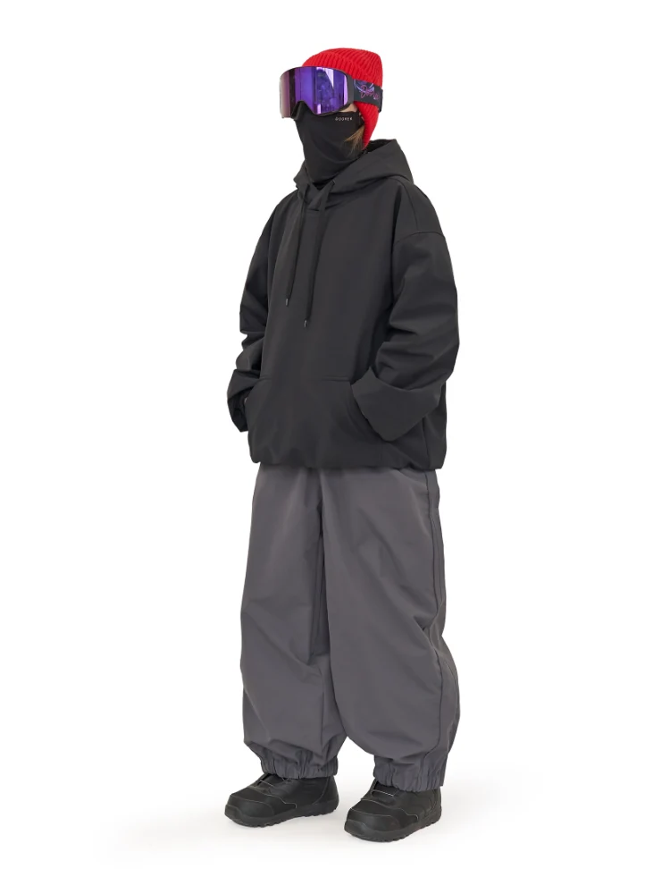 SnoWears Minimalist Baggy Snow Pants - Unisex - Image 12