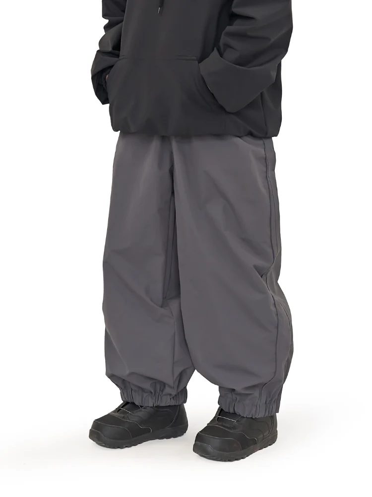 SnoWears Minimalist Baggy Snow Pants - Unisex - Image 7