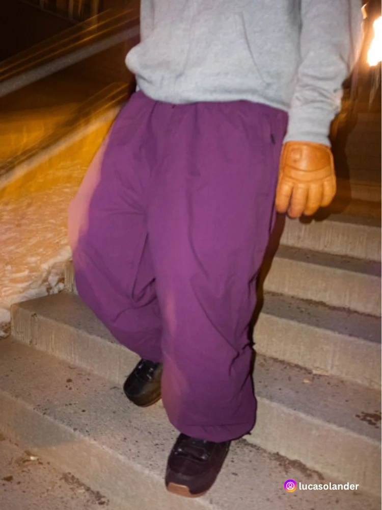 SnoWears X Lucas All-Terrain Baggy Snow Trousers - Unisex - Image 3