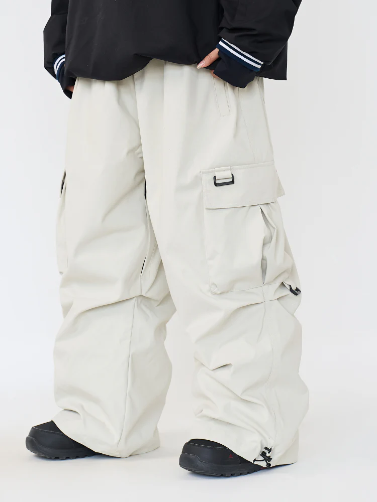 SnoWears X Taevis All-Terrain Baggy Cargo Snow Trousers - Unisex - Image 16