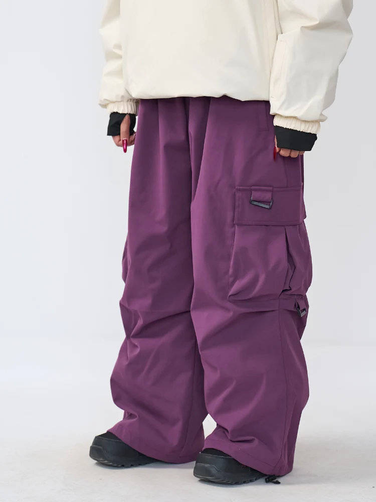 SnoWears X Taevis All-Terrain Baggy Cargo Snow Trousers - Unisex - Image 19