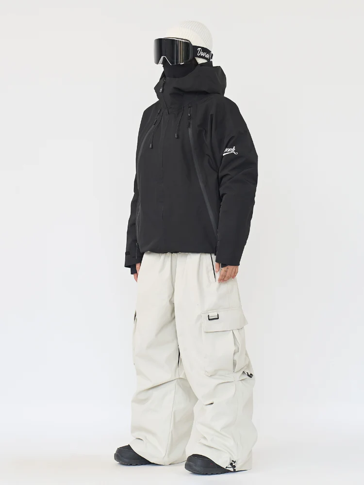 SnoWears X Taevis All-Terrain Baggy Cargo Snow Trousers - Unisex - Image 23