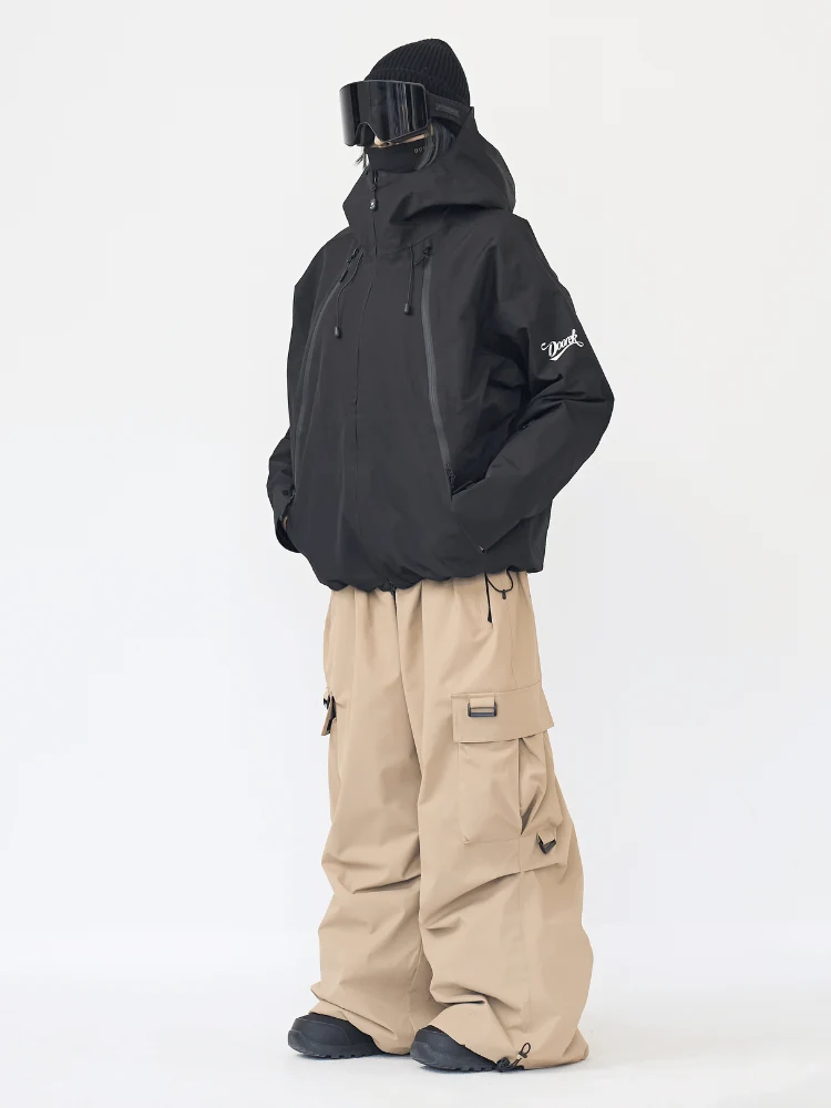 SnoWears X Taevis All-Terrain Baggy Cargo Snow Trousers - Unisex - Image 26