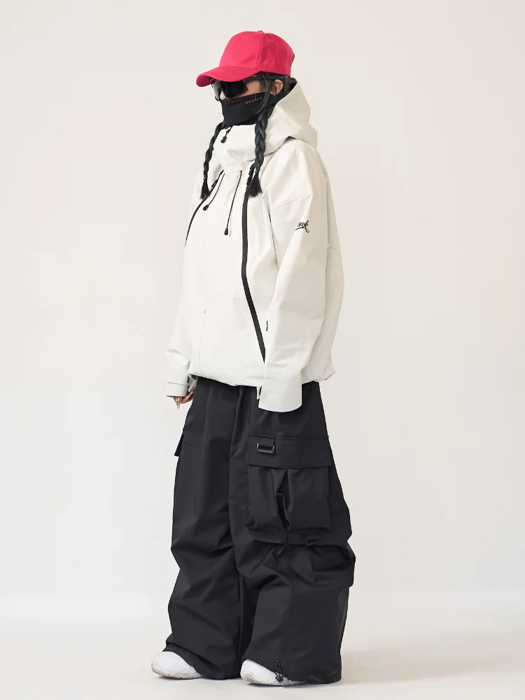 SnoWears X Taevis All-Terrain Baggy Cargo Snow Trousers - Unisex - Image 29