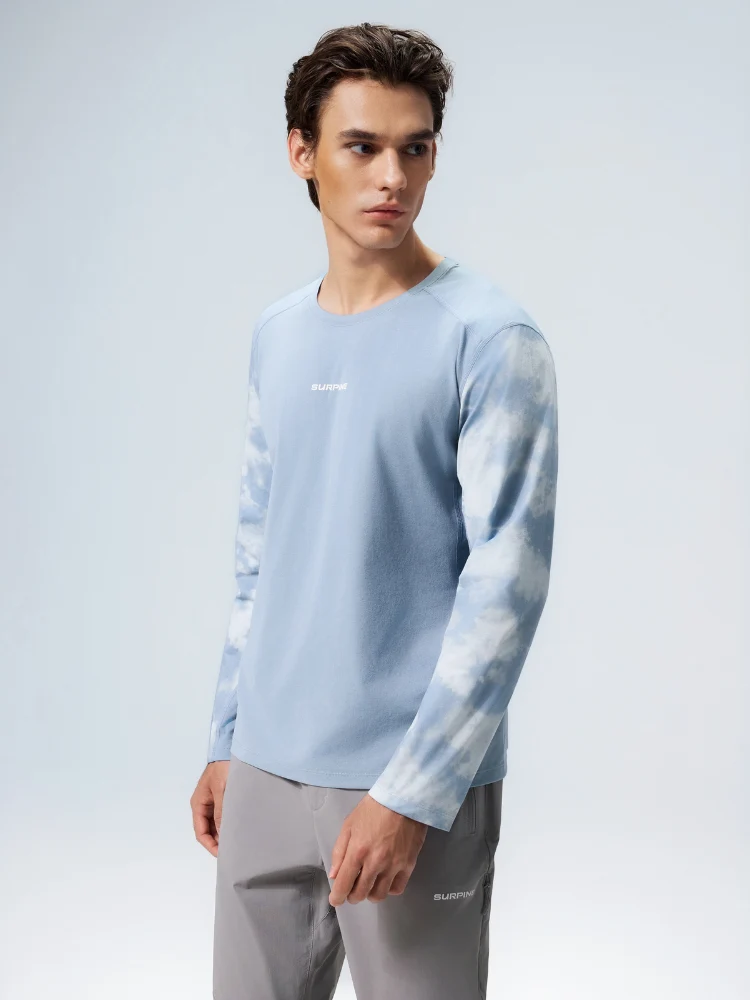 Surpine Cloud Tie-dye Shirt - Men's