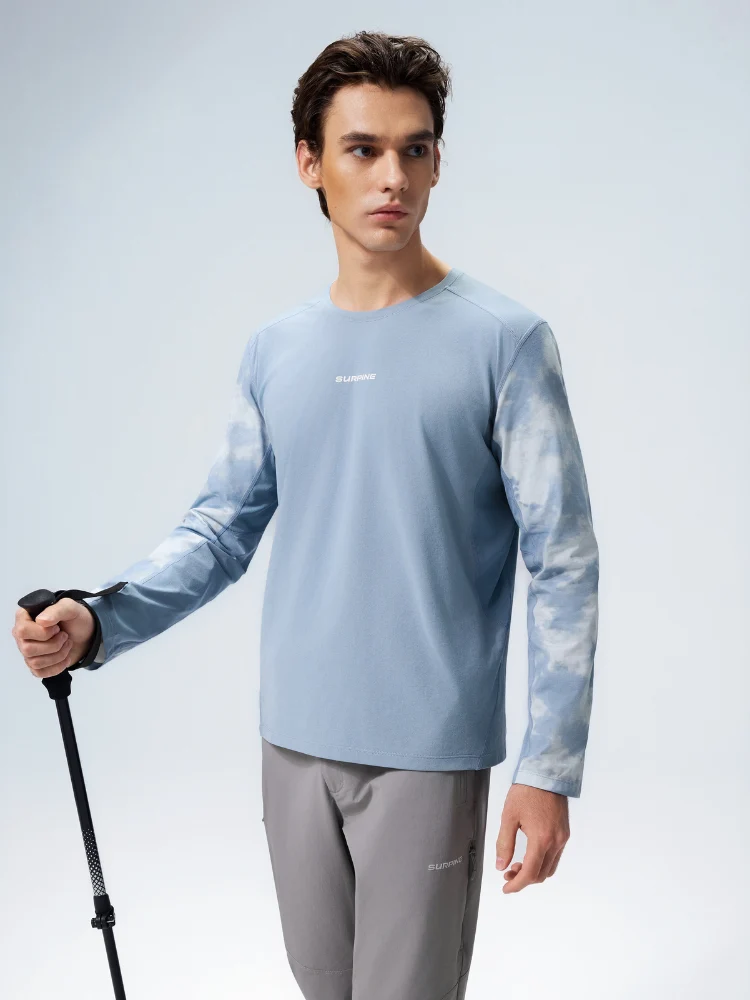 Surpine Cloud Tie-dye Shirt - Men's - Image 3