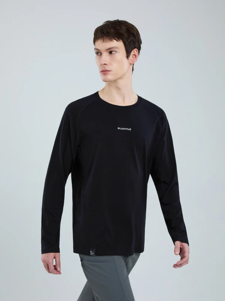 Surpine Merino Wool Long Sleeve Shirt - Men's - Image 2