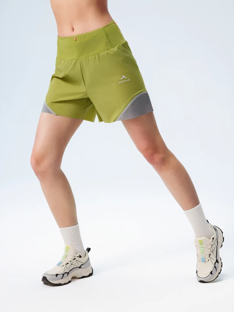 Surpine TerraFlow 4” Trail Running Shorts - Women's - Image 3